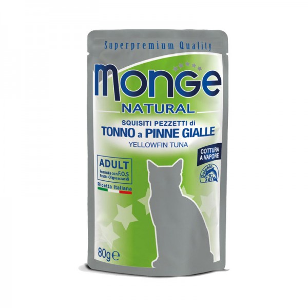 Monge Natural Adult Tonno a Pinne Gialle