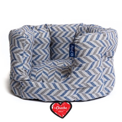 Leopet Cuccia Softy Blu Recycled Delta Collection