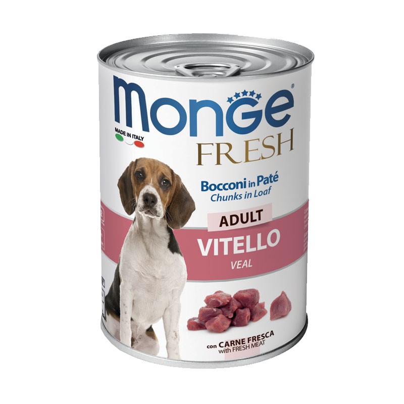 Image of Monge Fresh Adult Vitello Umido per Cani