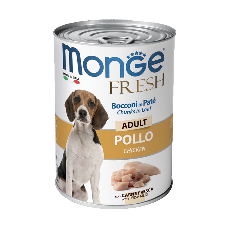 Image of Monge Fresh Adult Pollo Umido per Cani