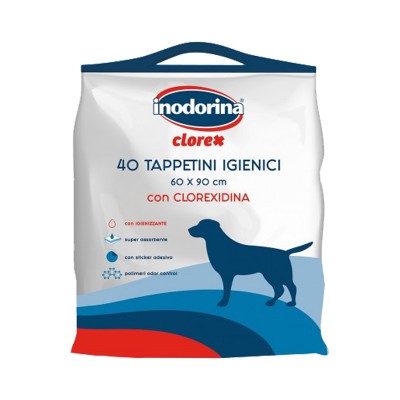 Inodorina Tappetini Igienici con Clorexidina 40pz