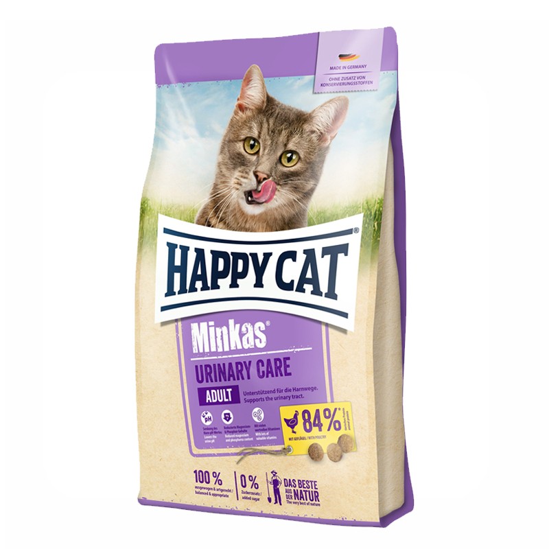 Image of Happy Cat Adult Minkas Urinary Care al Pollo