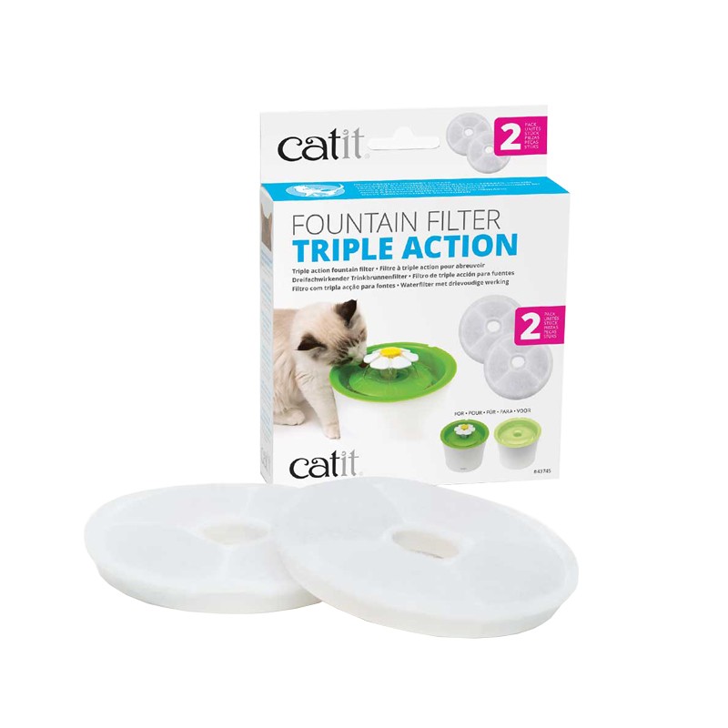 Catit Triple Action Filter 2pz