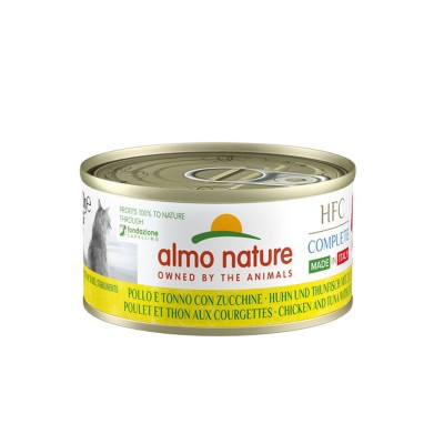 Almo Nature Cat HFC Complete Made in Italy Pollo, Tonno, Zucchine