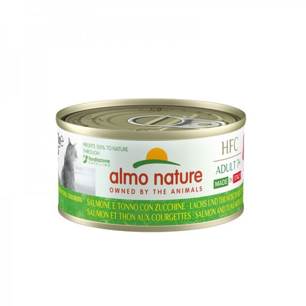 Almo Nature Cat HFC Complete Made in Italy Salmone e Tonno Senior