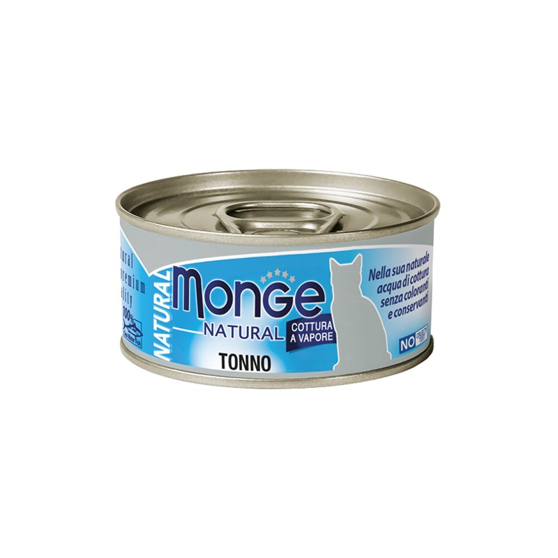 Monge Natural Tonno Umido per Gatti 80gr