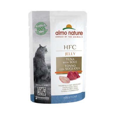 Almo Nature HFC Jelly Adult Cat Tonno e Sogliola