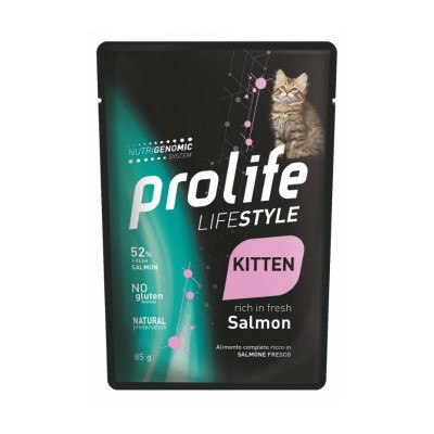 Prolife Life Style Kitten con Salmone