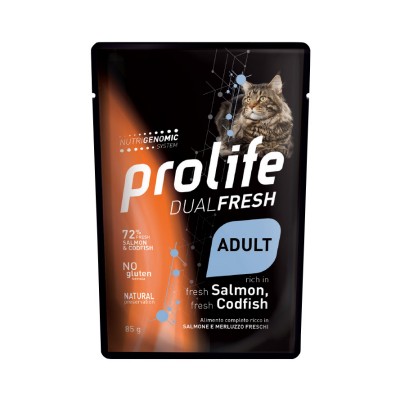 Prolife Dual Fresh Adult Salmone e Merluzzo