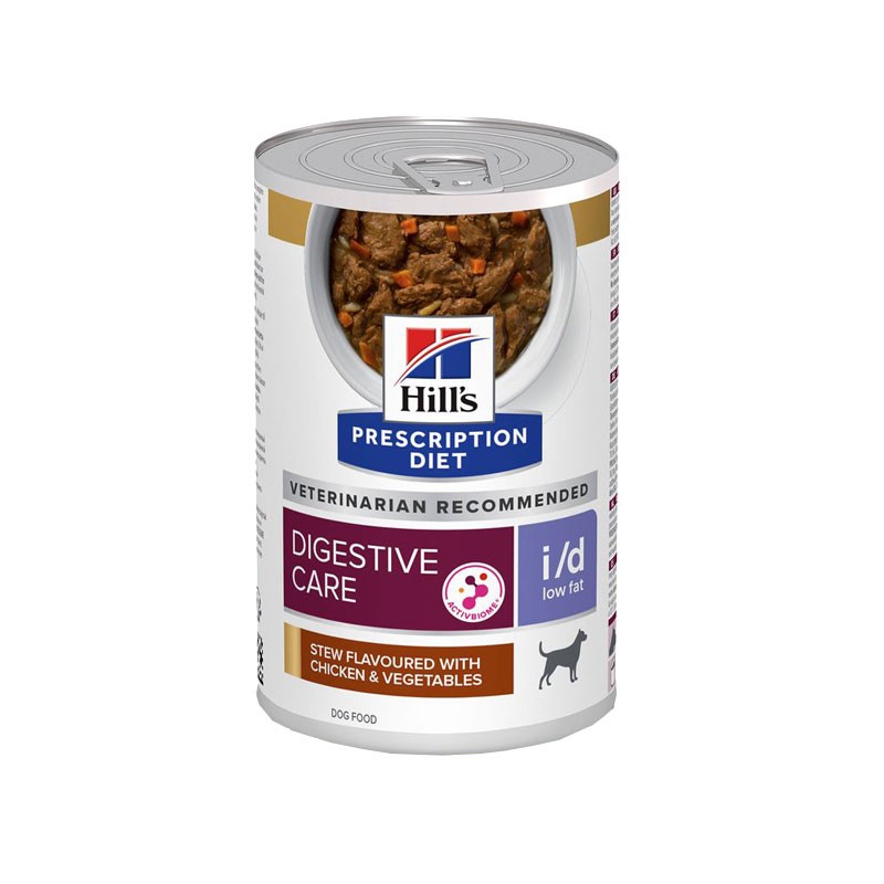 Hill's i/d Low Fat Spezzatino con Pollo, Riso e Verdure Prescription Diet Canine Umido