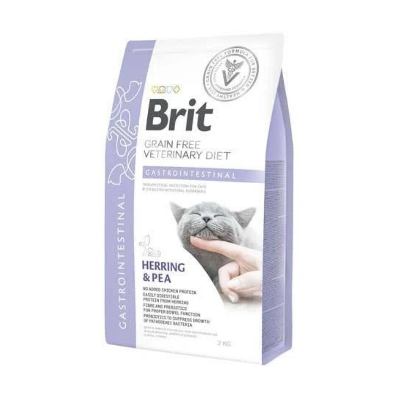 Brit Veterinary Diet Gastrointestinal Aringa e Piselli per Gatti