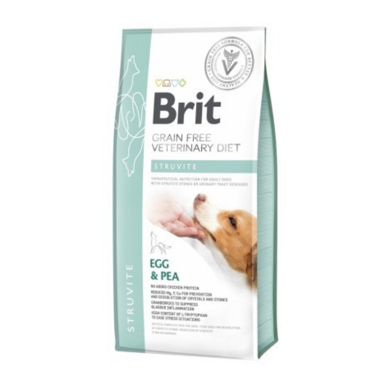 Brit Veterinary Diet Struvite Uova e Piselli per Cani