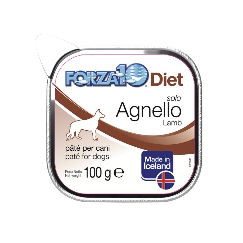 Image of Forza10 Solo Diet Agnello Umido per Cani