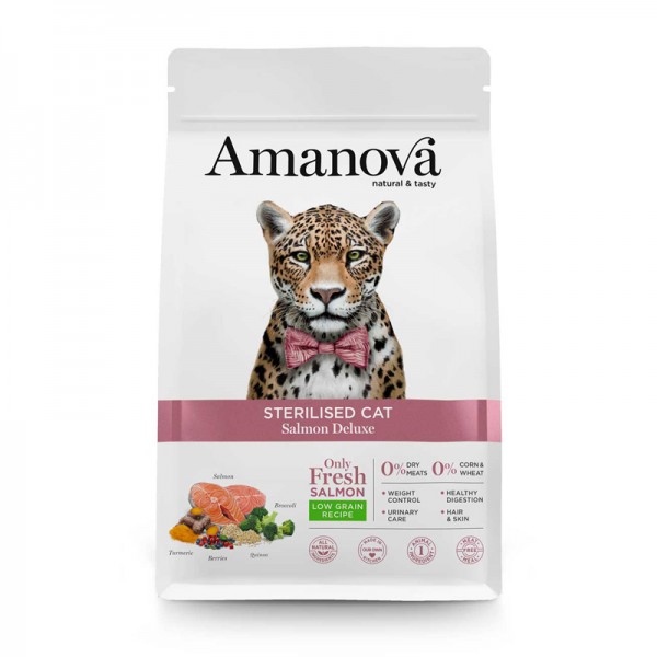 Amanova Adult Sterilized al Salmone