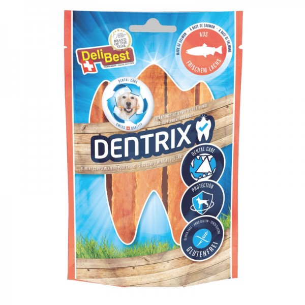 Delibest Dentrix Snack al Salmone per Cani