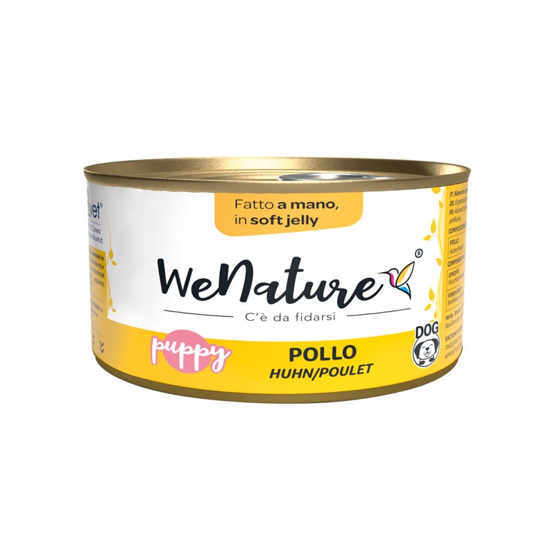 Image of WeNature Puppy Pollo Soft Jelly Umido per Cani