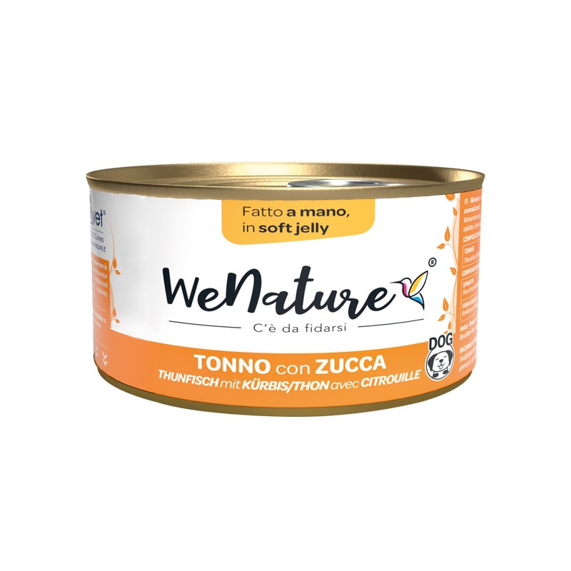 Image of WeNature Tonno con Zucca Soft Jelly Umido per Cani