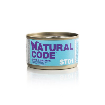 Natural Code ST01 Tonno e Zucchini per Gatti