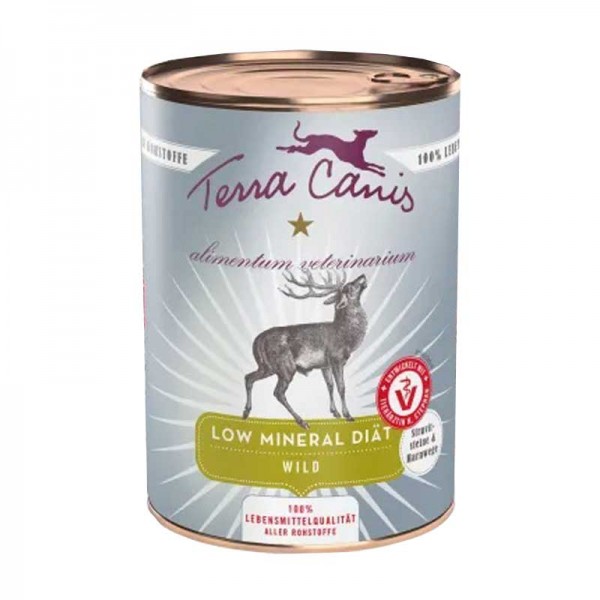 Terra Canis Diet Low Mineral Supporto Vie Urinarie Selvaggina