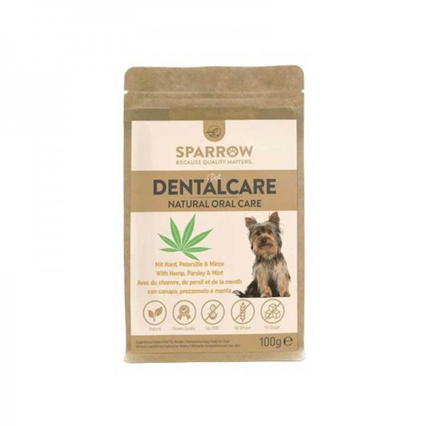 Sparrow Pet Miscela DentalCare con CBD per Cani