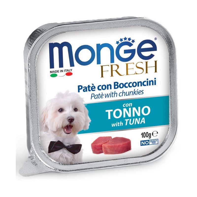 Image of Monge Fresh Adult Tonno Umido per Cani
