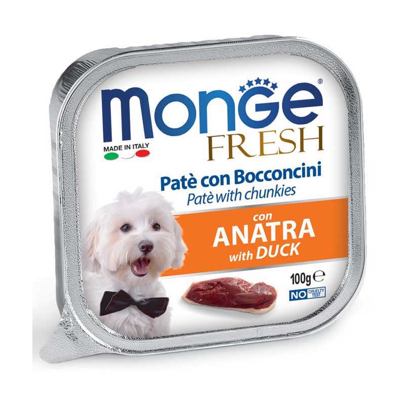 Image of Monge Fresh Adult Anatra Umido per Cani