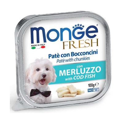 Monge Fresh Adult Merluzzo Umido per Cani
