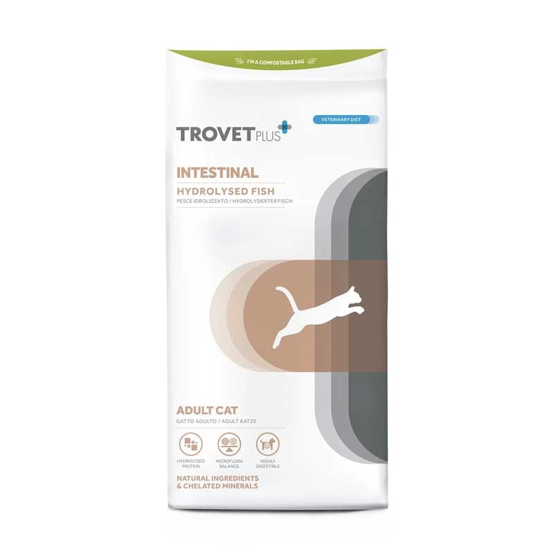 Trovet+ Intestinal Hydrolysed Pesce Bianco per Gatti