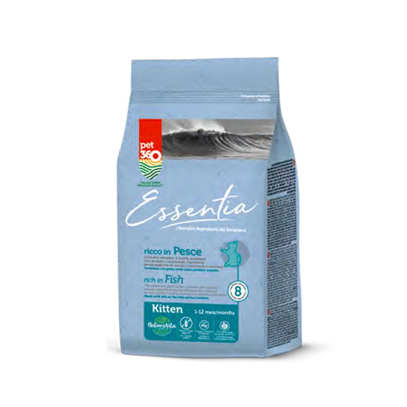 Image of Essentia Kitten al Pesce Grain Free per Gattini