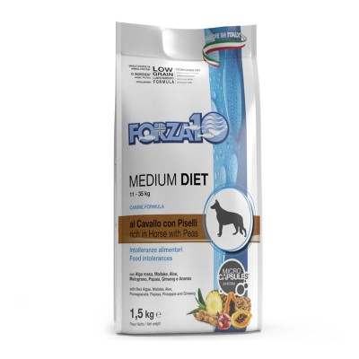 Forza10 Medium Diet Low Grain Cavallo e Piselli