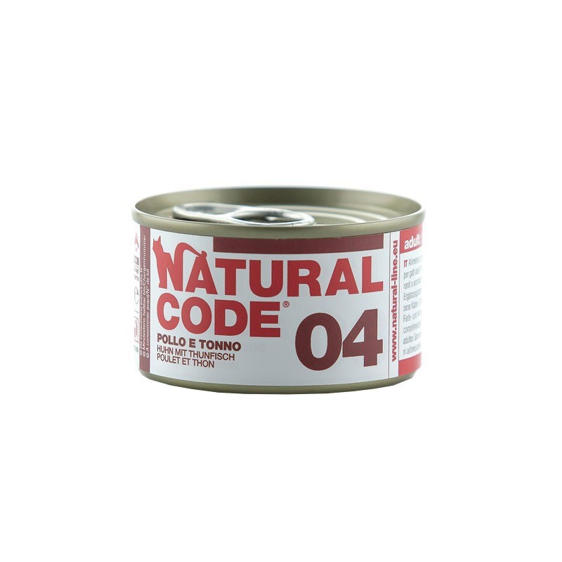 Image of Natural Code Pollo e Tonno per Gatti 85gr