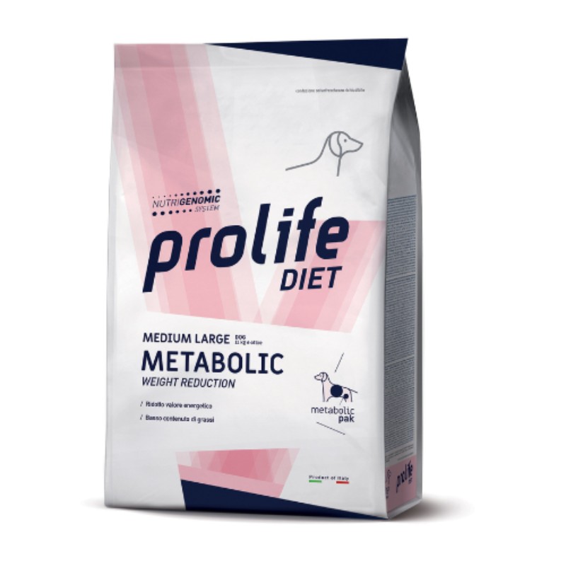 Prolife Metabolic Weight Management Medium e Large Veterinary Formula