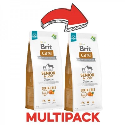 Brit Care Senior & Light Grain Free Salmone e Patate