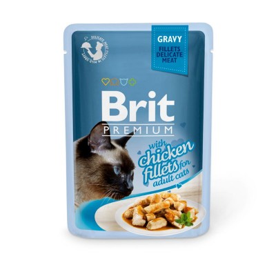 Brit Premium Filetti di Pollo per Gatti