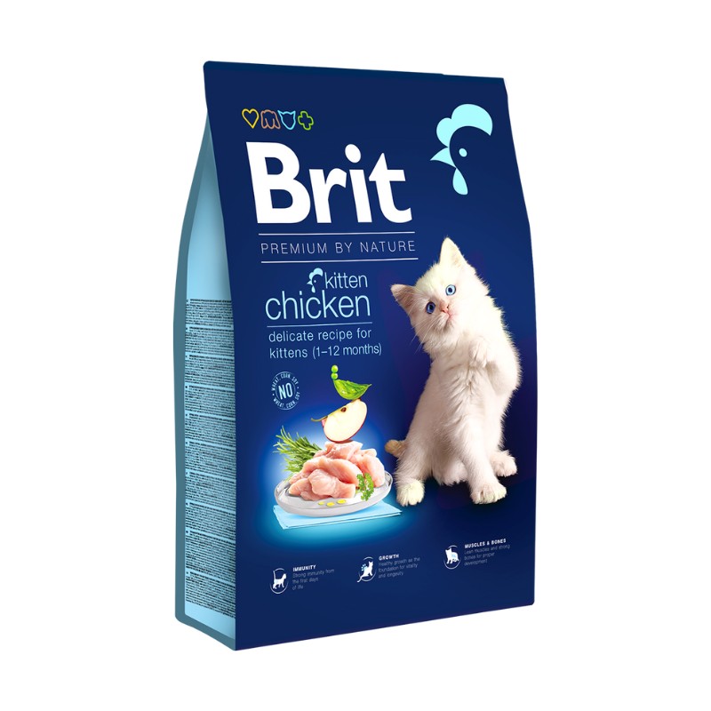 Image of Brit Premium Kitten Al Pollo Per Gattini