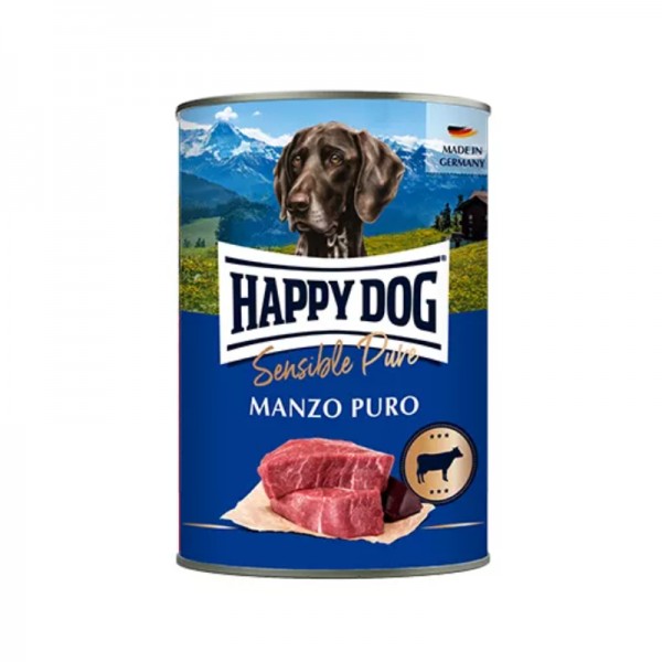 Happy Dog Monoproteico Manzo Puro per Cani