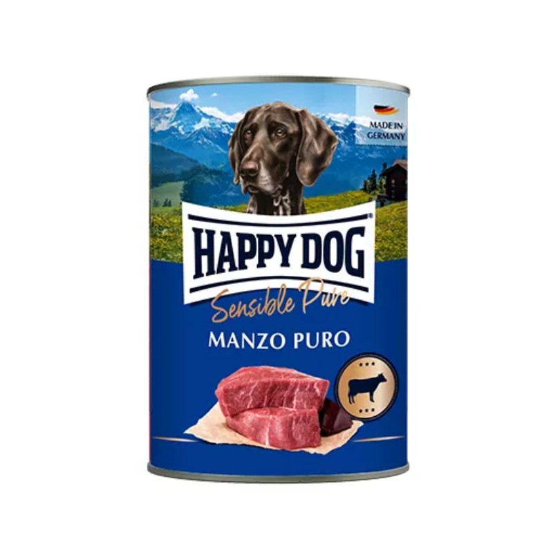 Happy Dog Monoproteico Manzo Puro per Cani