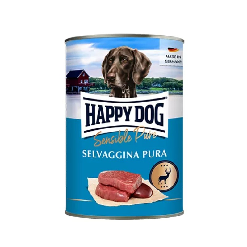 Image of Happy Dog Monoproteico Selvaggina Pura per Cani
