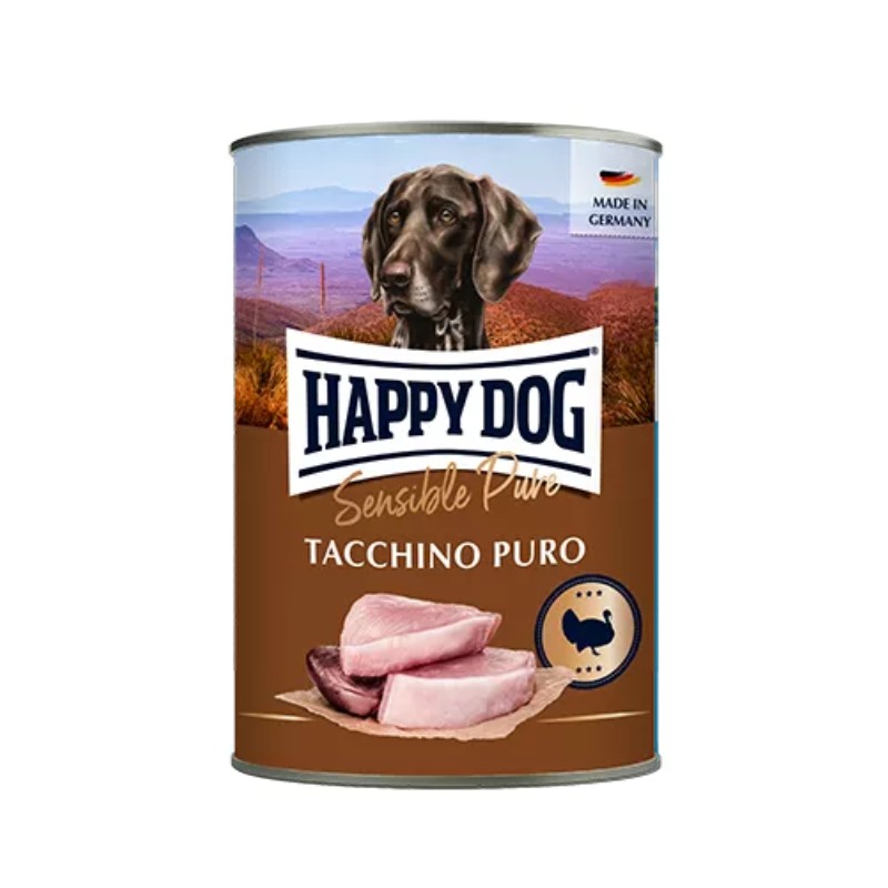 Happy Dog Monoproteico Tacchino Puro per Cani