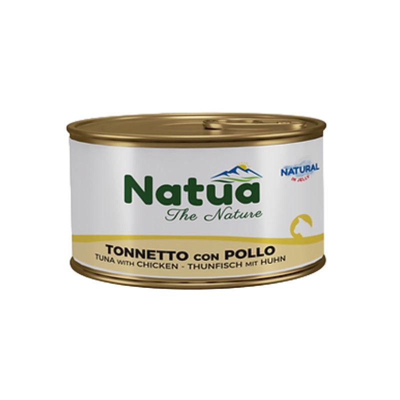 Natua Natural Jelly Tonnetto e Pollo 85g per Gatti