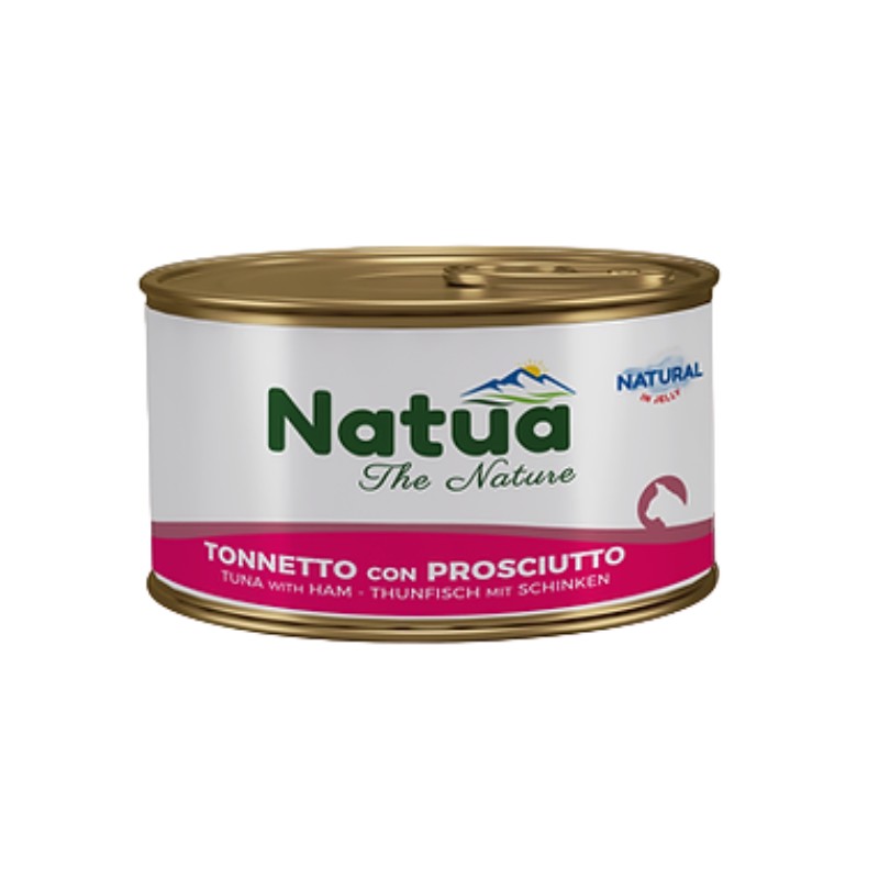 Natua Natural Jelly Tonnetto e Prosciutto 150g per Gatti