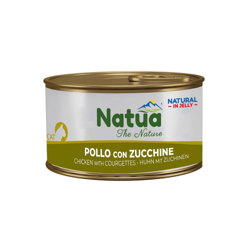 Natua Natural Jelly Pollo e Zucchine 150g per Gatti
