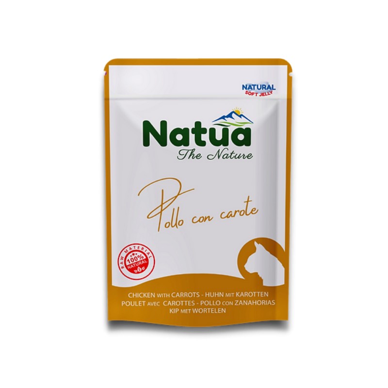 Image of Natua Buste Pollo e Carote per Gatti