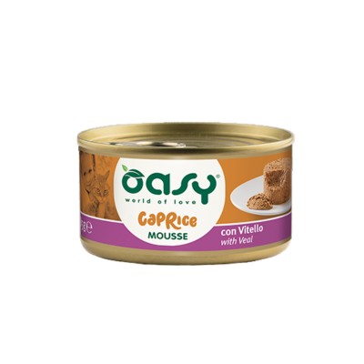 Oasy Caprice Mousse al Vitello per Gatti 85gr