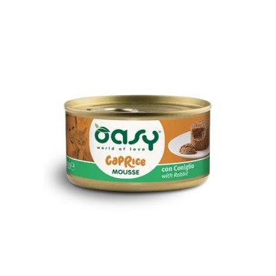 Oasy Caprice Mousse al Coniglio per Gatti 85gr