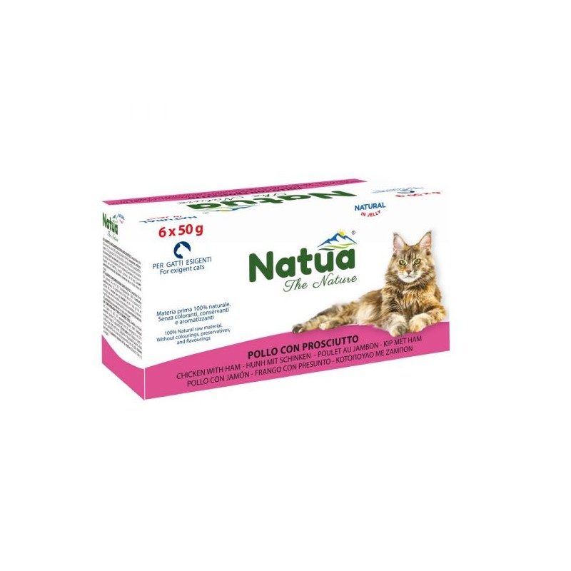Image of Natua Multipack Pollo e Prosciutto per Gatti