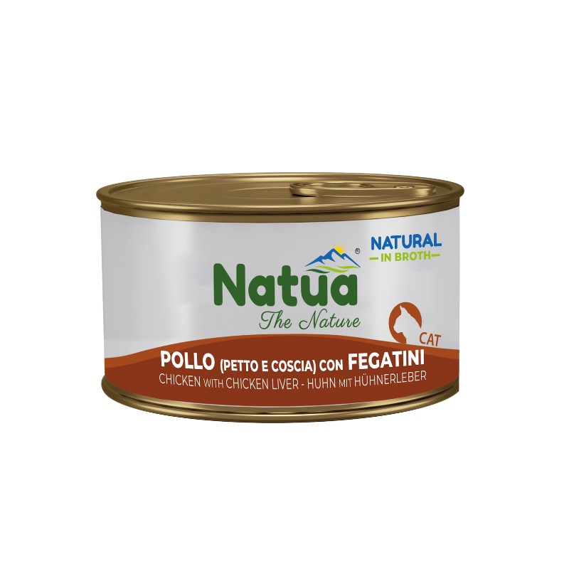 Image of Natua Natural Brodo Pollo e Fegatini per Gatti