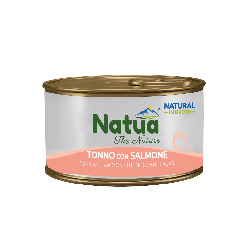 Image of Natua Natural Brodo Tonno e Salmone per Gatti