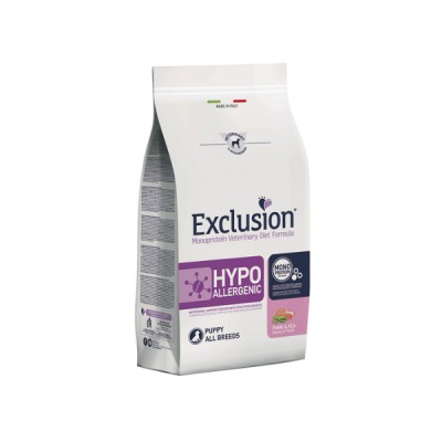 Exclusion Diet Hypoallergenic Maiale e Piselli Puppy All Breed per Cani