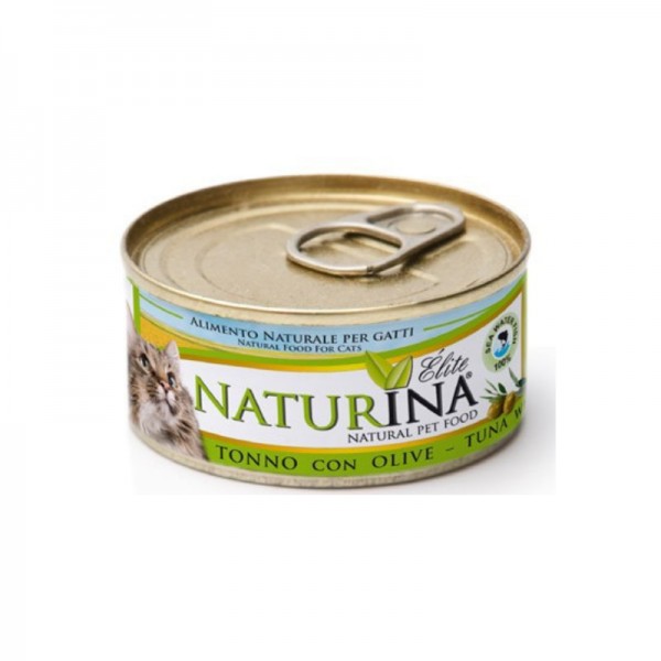 Naturina Elite Tonno con Olive per Gatti